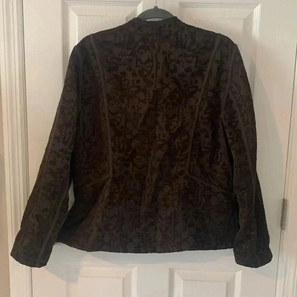 Brocade, reversible blazer - Picture 4 of 9